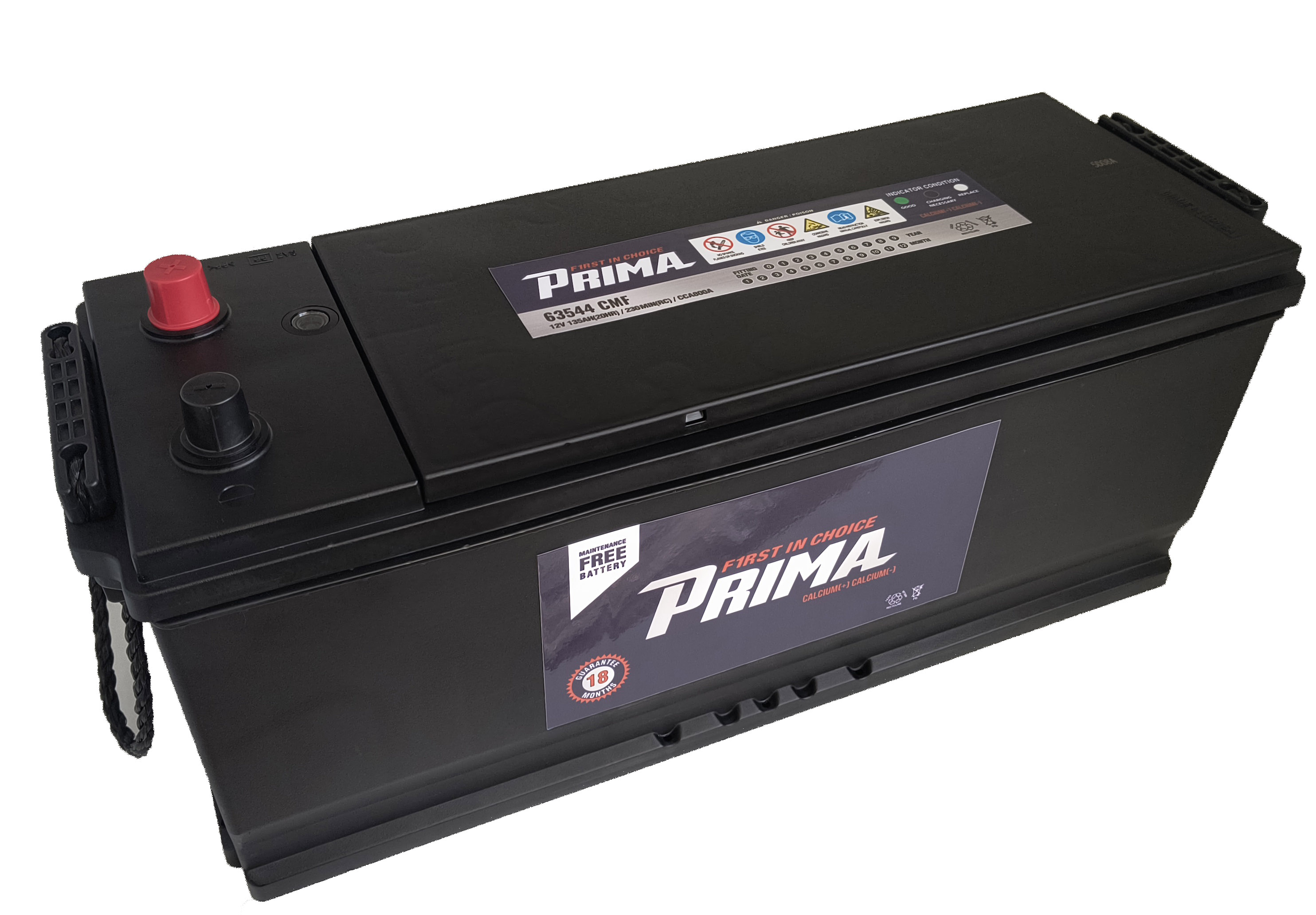 ΜΠΑΤΑΡΙΑ ΦΟΡΤΗΓΟΥ-ΤΡΑΚΤΕΡ 12V 135AH PRIMA 